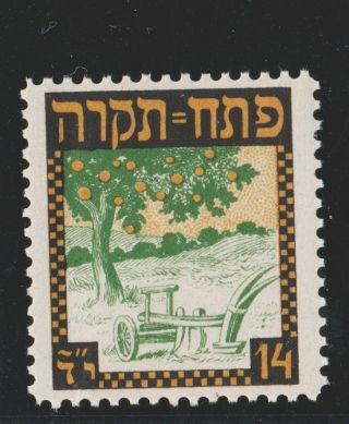 Petah Titva 1909,  Petlach Tiqva,  Rare Local Currier Issue,  Israel Levant Judaica