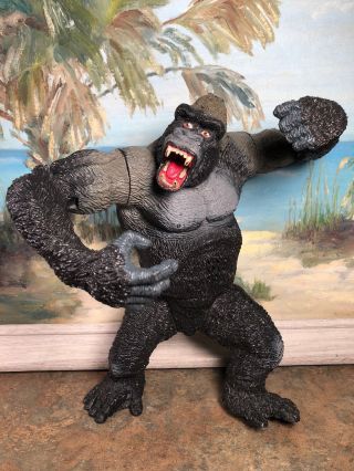 Rare Chap Mei 10 " Jungle King Gorilla King Kong Wild Quest 2 Tower Attack Toy
