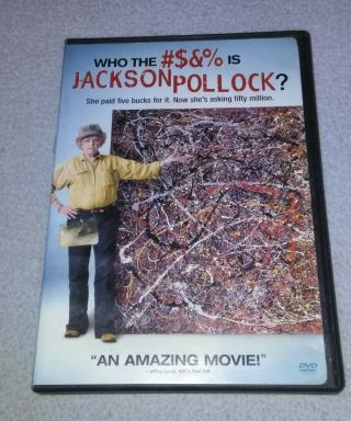 Who The $& Is Jackson Pollock? (dvd,  2007) Rare Opp