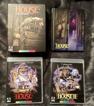 HOUSE: TWO STORIES - ARROW LIMITED EDITION BLU - RAY BOX SET - OOP RARE 3