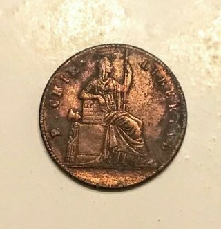 Mexico 1860 1/4 Real Chihuahua Rare Coin