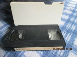 HARDCORE LEGEND OF BRUISER BRODY & VOL 2 VERY RARE VHS TAPE SET (2 VHS TAPES) 2
