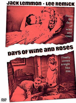 Days Of Wine And Roses Rare Oop Dvd Jack Lemmon Lee Remick Snapcase Release