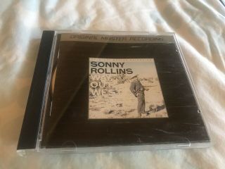 Sonny Rollins Way Out West Cd Japanese Import Mfsl Mfcd 801 Oop Rare