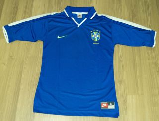 Nike Brazil 1997 Away Rare Shirt / Jersey