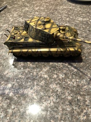 RARE Forces Of Valor Unimax 1:32 German King Tiger Tank Normandy 1944 2