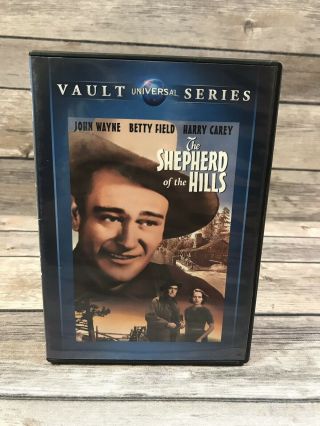 The Shepherd Of The Hills Dvd John Wayne Harry Carey 1941 Western Film Oop Rare