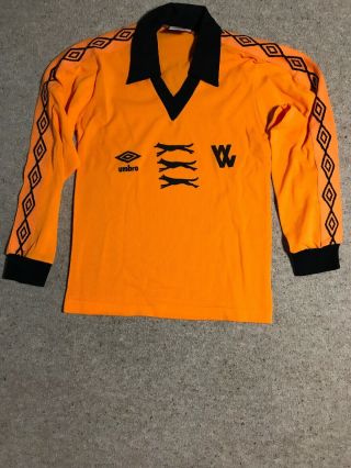 Wolves Football Shirt Wolverhampton Wanderers Rare Retro Umbro 4