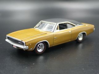 1968 Dodge Charger Rt Hemi Rare 1:64 Scale Collectible Diorama Diecast Model Car