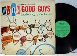 Rare Soul Lp - V/a - Wvon Good Guys Holiday Package - Don Cornelius - Chicago