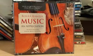 Music: An Appreciation (audio Cd) By Roger Kamien (author) Rare