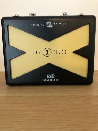 The X - Files Complete Dvd Tv Series 1 - 9 Rare Carry Case (58 Disc Special Edition)