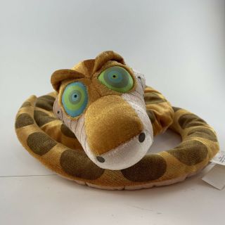 Rare Disney Store Kaa Plush The Jungle Book Hypnotized Hypnotic Snake Stuffed