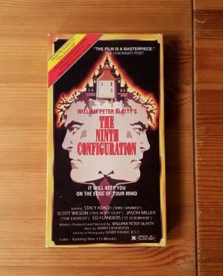 The Ninth Configuration (1980) Vhs Starmaker Rare Oop William Peter Blatty