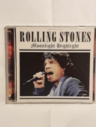 Rolling Stones - - Moonlight Highlight - - Live Philadelphia 1999 - Rare Out Print Oop