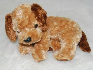 Ty Classic Scrapper Puppy Dog Tysilk 2002 Lovey Plush Toy Stuffed Animal Rare