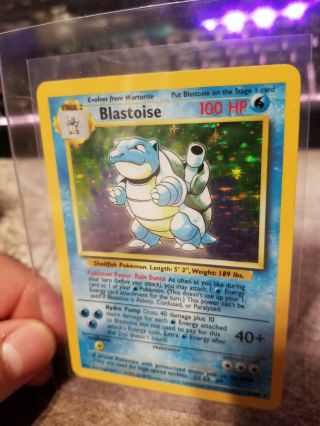 Blastoise Base Set Holo Foil Rare 1999 Pokemon Card 2/102 Psa 10?