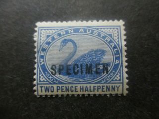 Western Australia Stamps: 1885 - 1906 Specimen - Rare (e207)