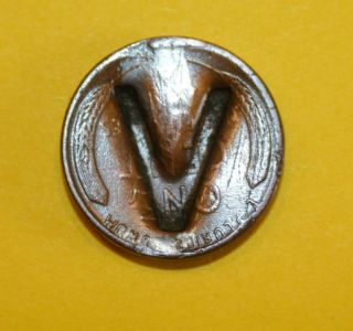 RARE WWII 1941 V for VICTORY POP UP ONE CENT U.  S.  PENNY 2