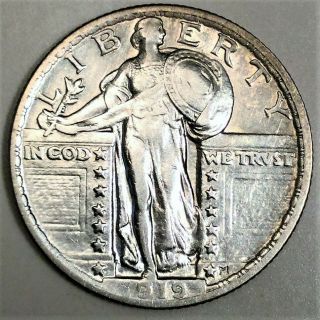 1919 Standing Liberty Quarter Coin Rare Date