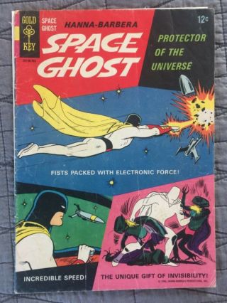 Rare 1966 Silver Age Space Ghost 1 Key 1st Issue Complete Hanna - Barbera