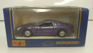 Rare Maisto Superior Motorized Aston Martin Db7 Purple Diecast