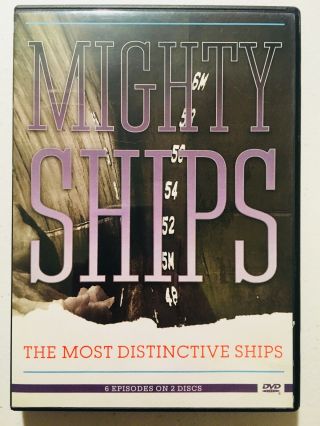 Mighty Ships: The Most Distinctive Ships (dvd) Rare/out - Of - Print - Season 3 Ln