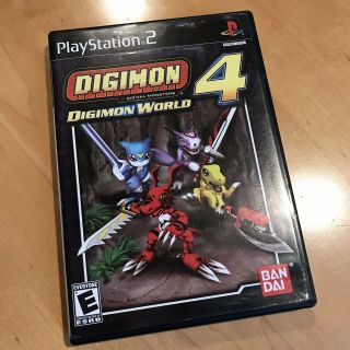 Digimon World 4 (sony Playstation 2,  June 2005) Complete Bandai Rare Ps2