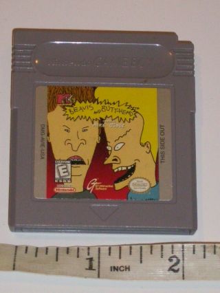 Rare 1989 Ninrendo Game Boy Mtv 