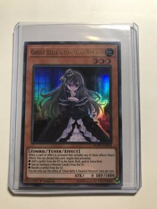 Yugioh Ghost Belle & Haunted Mansion Dupo - En078 1st Edition Ultra Rare