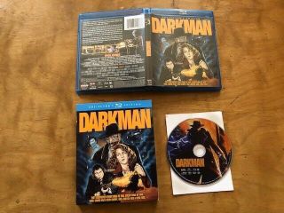 Darkman Blu Ray Scream Factory Rare Slipcover Collector 
