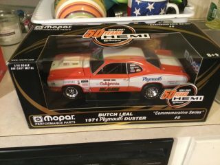 Rare 1971 Plymouth Duster " Butch Leal " Limited Ed By Supercars,