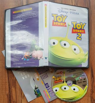 /988\ Toy Story Supplemental Bonus Disc Dvd Rare & Oop (from Toy Box,  Disney)