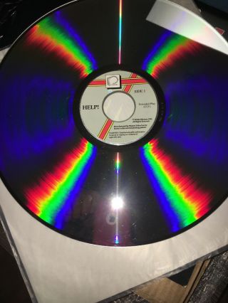 HELP Criterion Laserdisc LD VERY RARE THE BEATLES 2