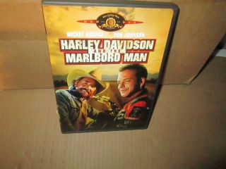 Harley Davidson And The Marlboro Man Rare Dvd Don Johnson Mickey Rourke 1991