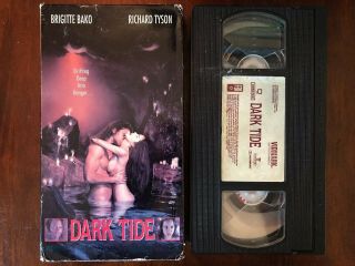 Dark Tide Vhs Rare Unrated Erotic Thriller 1994 Brigitte Bako Richard Tyson