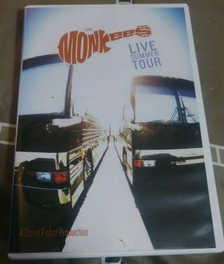 Monkees,  The - Live Summer Tour (dvd,  2002) Usa Region 1 One Rare Oop