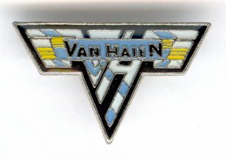 Van Halen Enamel And Metal Rare Logo Pin