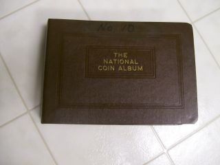 X Rare Old National Coin Album Commemorative Half Dollar1935 - 1939 Shippig
