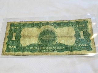 1899 $1 SILVER CERTIFICATE LARGE SIZE NOTE RARE US NOTE. 8