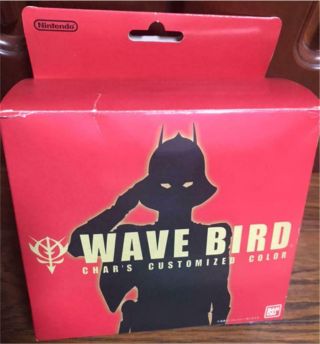 Nintendo Official Gamecube Wave Bird Wireless Controller Char Dedicated Gc Rare