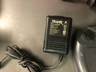 Official OEM Atari Jaguar Controller,  Power Cord,  Video Cord RARE 2