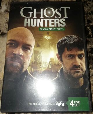 Ghost Hunters: Season Eight,  Part 1 (dvd,  2013,  4 - Disc Set) Rare