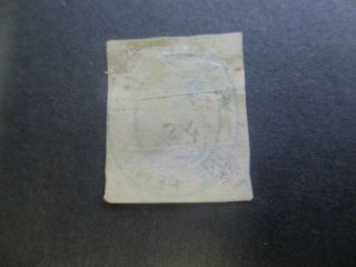 Tasmania Stamps: 1d Chalon Imperf - Rare (g207) 2
