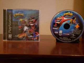 Crash Bandicoot: Warped (sony Playstation 1,  1998) Cib Rare Black Label