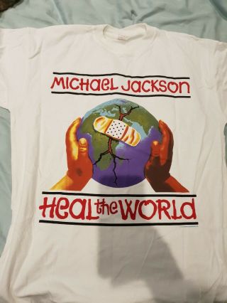 Michael Jackson History Dangerous Tour T Shirt Ultra Rare Official