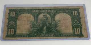 Extremely Rare 1901 $10 Buffalo Large STAR Note - Short Serial Number - Wow 5