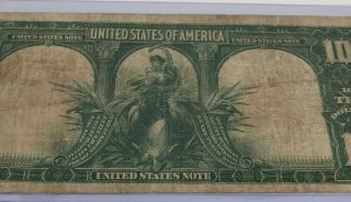 Extremely Rare 1901 $10 Buffalo Large STAR Note - Short Serial Number - Wow 7