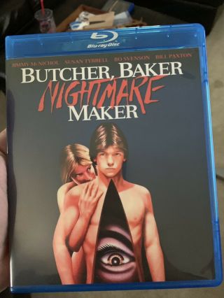 Butcher,  Baker,  Nightmare Maker Code Red Blu - Ray Oop & Ultra Rare