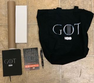 Game Of Thrones Swag Bag Sdcc 2019 Hbo San Diego Comic - Con Rare